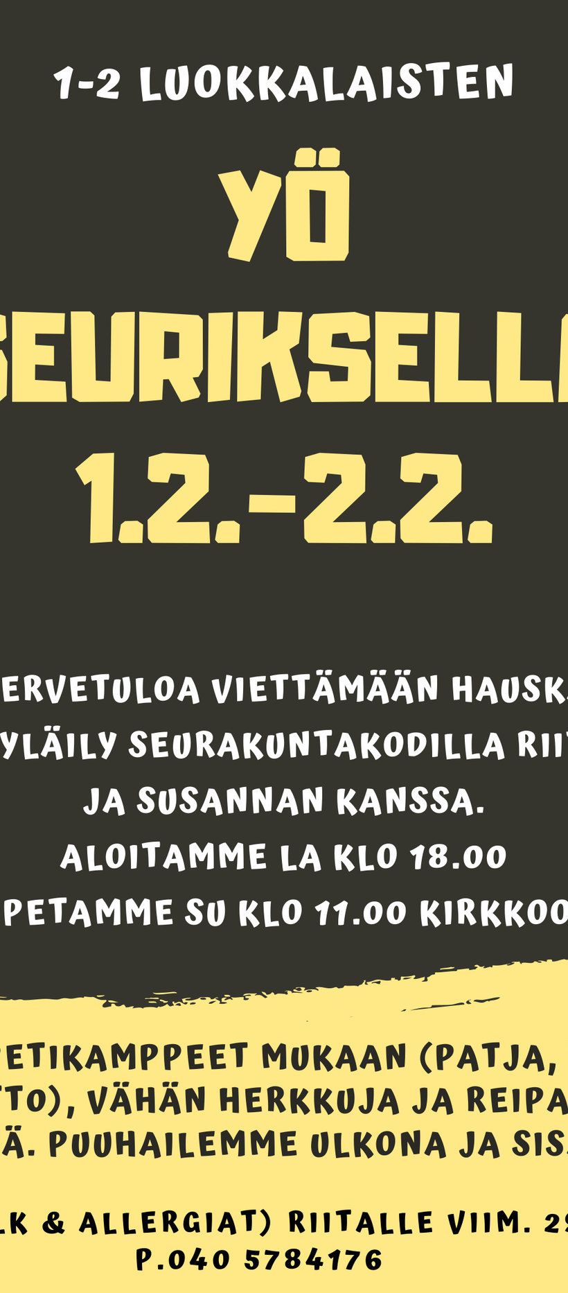 Yöseuris 1-2lk