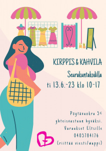 Yhteisvastuukirppis ja -kahvila 